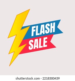 Flash sale lightning ideal for social media