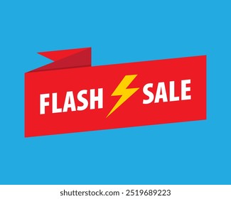 Flash sale, limited time special offer banner vector. Discount, banner, promotion, offer, marketing, special, advertising, flash, shop, sale. Can use for banner, web design, poster.  