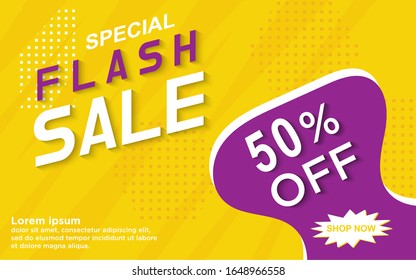 Big Sale Discount Banner Template Promotion Stock Vector (Royalty Free ...