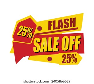 Ilustración de vectores con salida flash 25% 