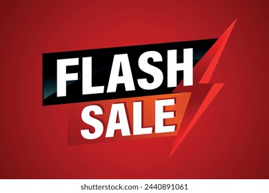 flash sale poster banner graphic design icon logo sign symbol social media website coupon

