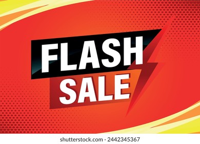flash sale poster banner graphic design icon logo sign symbol social media website coupon

