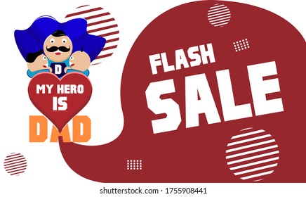 FLASH SALE PROMOTION OF FATHER'S DAY