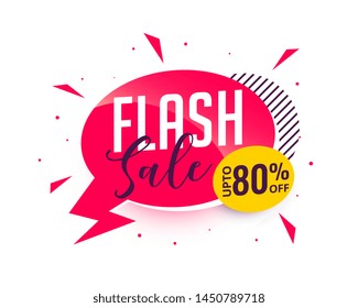 flash sale promotional banner design