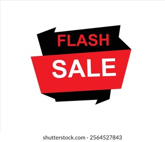 Flash Sale Shopping Poster or button with . design for social media and Special Offer campaign and text on different background