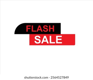 Flash Sale Shopping Poster or button with . design for social media and Special Offer campaign and text on different background