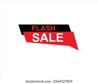 Flash Sale Shopping Poster or button with . design for social media and Special Offer campaign and text on different background