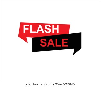 Flash Sale Shopping Poster or button with . design for social media and Special Offer campaign and text on different background