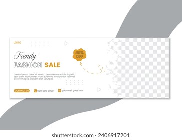 Flash sale social media banner design. Abstract banner design for ads, social media, banner fashion sale background. 