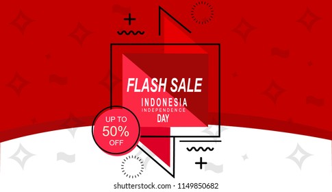 Flash Sale Special Happy Indonesia Independence Day