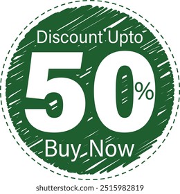 Flash Sale Tag Banner 50% Off Buy Now Flash Deal Discounted Price Tag