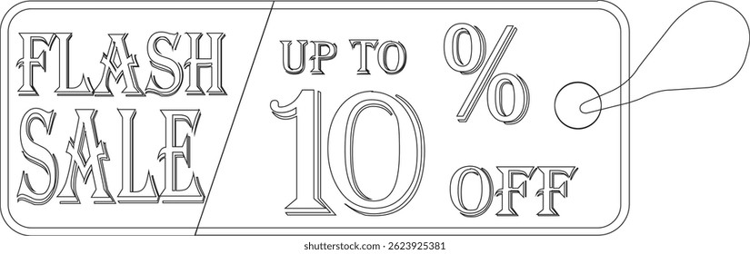 
Flash sale tag line art icon.Shopping Poster or banner icon text on transparent,red black and yellow background.Flash Sale banner template design for social media and website.
