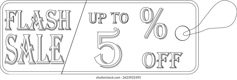 
Flash sale tag line art icon.Shopping Poster or banner icon text on transparent,red black and yellow background.Flash Sale banner template design for social media and website.
