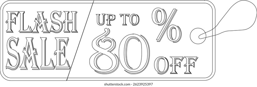 
Flash sale tag line art icon.Shopping Poster or banner icon text on transparent,red black and yellow background.Flash Sale banner template design for social media and website.
