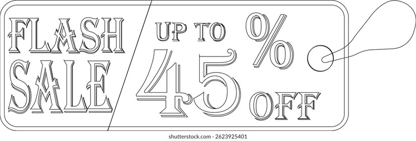 
Flash sale tag line art icon.Shopping Poster or banner icon text on transparent,red black and yellow background.Flash Sale banner template design for social media and website.
