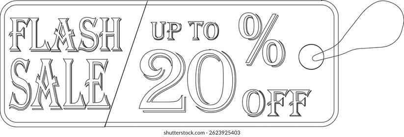 
Flash sale tag line art icon.Shopping Poster or banner icon text on transparent,red black and yellow background.Flash Sale banner template design for social media and website.
