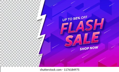 Flash sale template design