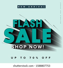 flash sale text effect editable, easy custom, modern style header or title promotion product or services, special offer discount sale, simple and clean background