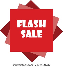 Flash Sale Vector Graphic, Eye-catching and dynamic promotional graphic perfect for retail, e-commerce, and marketing campaigns. Ideal for highlighting limited-time offers and special discounts.
