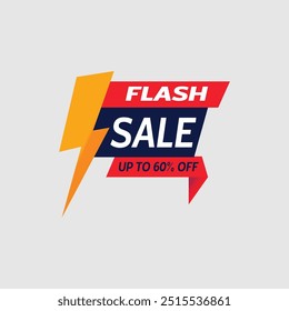 Flash SALE-Vektorsymbol-Design