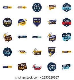 Flash Sale Vector Pack 25 High Impact Designs for Graphic Designers
