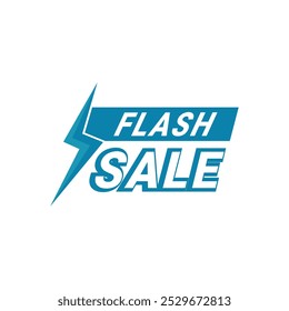 Flash sale Vector Simple Design Sale Vector. Vector illustration for shopping day promotion, online shopping, special Offer coupon, voucher, banner template, websites, social media advertising.