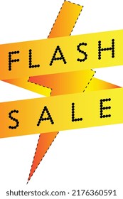 Flash Sales-Banner-Template-Design für soziale Medien und Website.Special Offer Flash Sale-Kampagne, Vector EPS