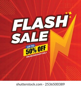 Flash Sales banner template design for social media and website. Super Sale promotional sticker template.
Flash sale mnemonic with discount. Flash sale 70% off. flash sale poster