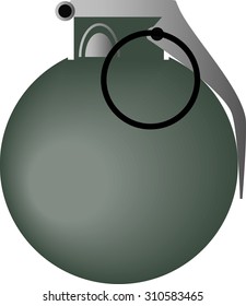 flash smoke  hand grenade