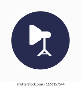 flash studio icon vector