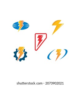 flash thunder bolt icon vector illustration design template web