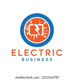 Flash Thunderbolt Energy Power Logo de diseño estilo lineal para el vector de diseño. Batería de electricidad de velocidad rápida Icono de concepto de Logotipo