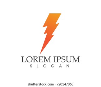 Flash thunderbolt lightning icon logo and symbols
