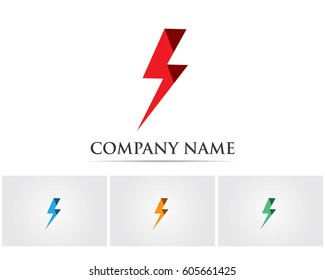 flash thunderbolt logo lightning power
