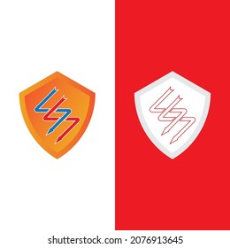diseño de la plantilla del logotipo del perno relámpago