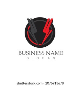 Design des Blitzdampf-Logos
