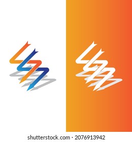flash thunderbolt logo template design