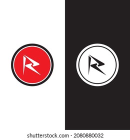 diseño de la plantilla del logotipo del perno relámpago