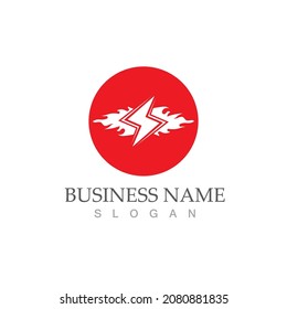 Design des Blitzdampf-Logos