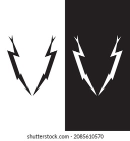 flash thunderbolt logo template design