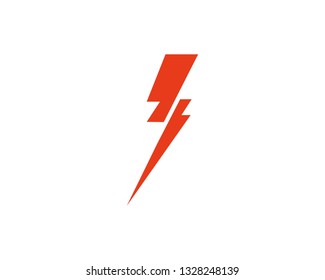 Flash thunderbolt vector icon illustration design

