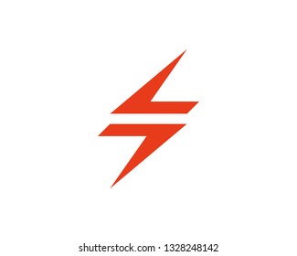 Flash thunderbolt vector icon illustration design
