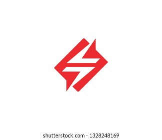 Flash thunderbolt vector icon illustration design
