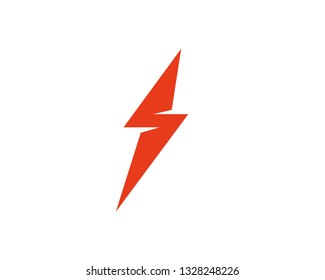 Flash thunderbolt vector icon illustration design
