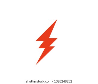Flash thunderbolt vector icon illustration design

