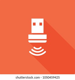 Flash, USB, Memory icon, stock vector, eps10.