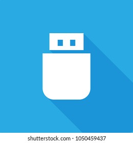 Flash, USB, Memory icon, stock vector, eps10.