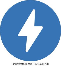 flash vector glyph color icon