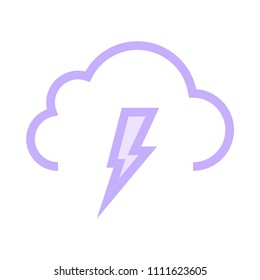 flash vector icon