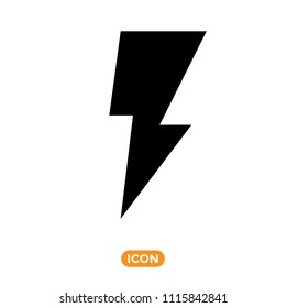 Flash vector icon